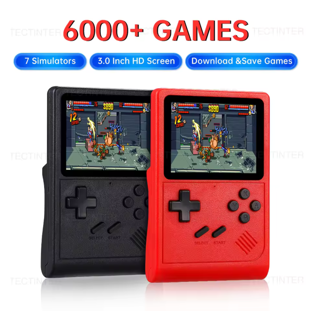 Consola Retro Portátil con +6.000 Juegos